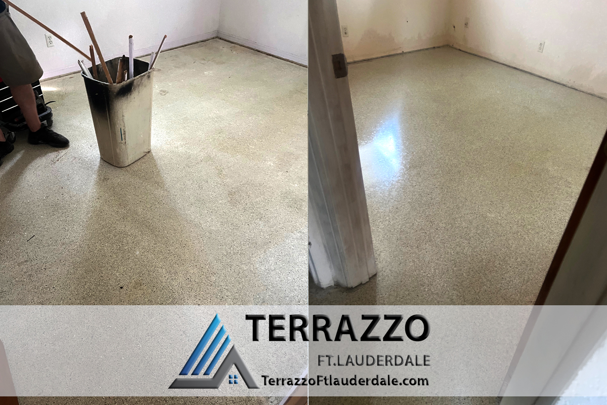 Replacement Terrazzo Floors Process Ft Lauderdale